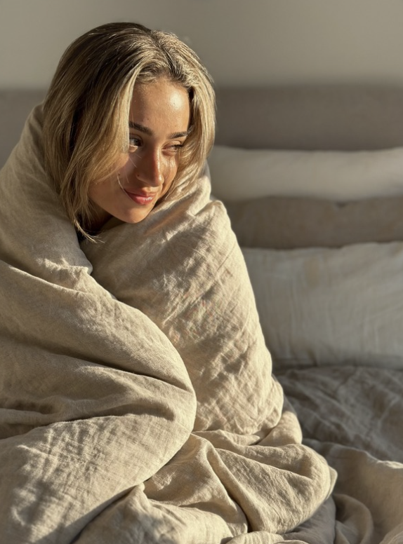 linen bedding might be your best night's rest yet